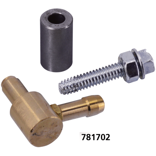 YOST FUEL LINE BARB FITTING FOR KEIHIN CV brass fuel nipple 1/4" hose hi volume cv
