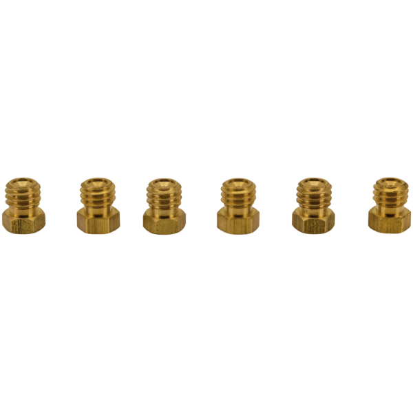 YOST MAIN JET PACKS FOR KEIHIN CV CARBURETORS 5-pack cv main jets 195,200,205,210,215