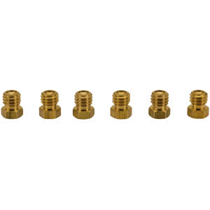 YOST MAIN JET PACKS FOR KEIHIN CV CARBURETORS 5-pack cv main jets 225,230,235,240,245
