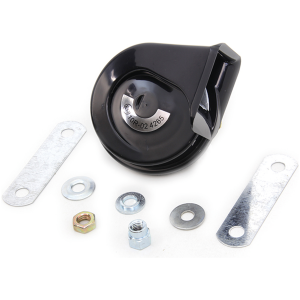 LATE STYLE HORNS Black Cow Bell Horn 12V