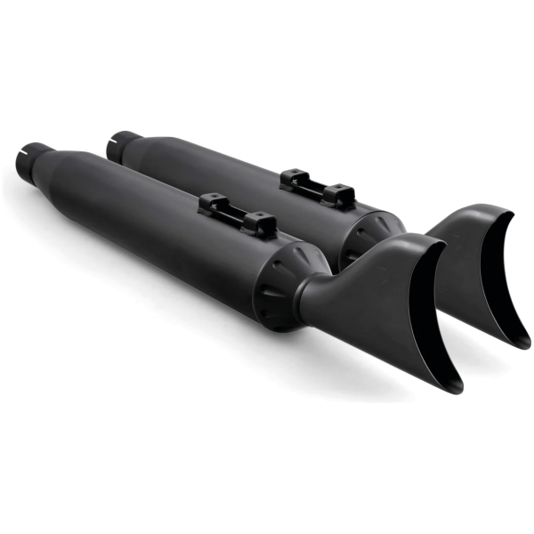 FLH/T95-16 4" SHARKTAIL SO's ALL BK