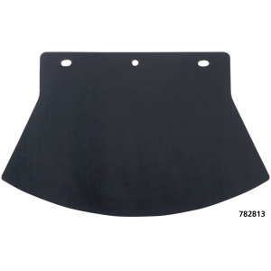 Mud flap front fender rubber