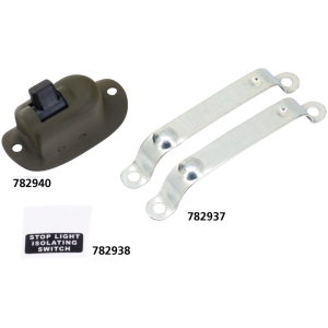 Clamps, auxiliary toggle switch WLC