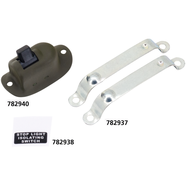 Clamps, auxiliary toggle switch WLC