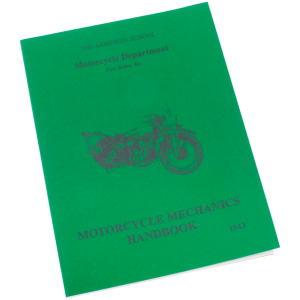 Motorcycle mechanics handbook WLA army