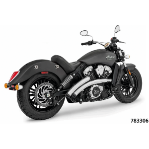 RADICAL RADIUS FOR INDIAN SCOUT RADICAL X-O STAR CH/PTCH BK ISC15-24