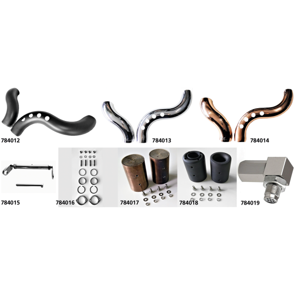 BLOW PERFORMANCE EXHAUSTS FOR MILWAUKEE EIGHT Blow pro flange & gasket system