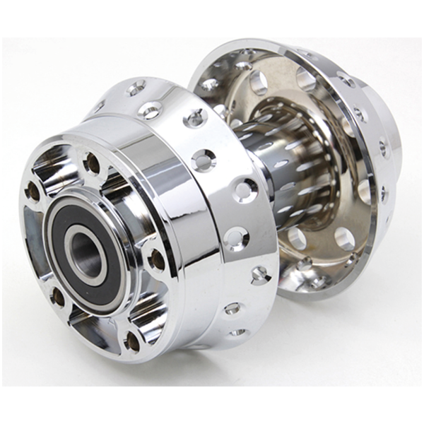 FRONT AND REAR WHEEL HUBS Chrome front hub F*ST00-07 FXDWG00-05