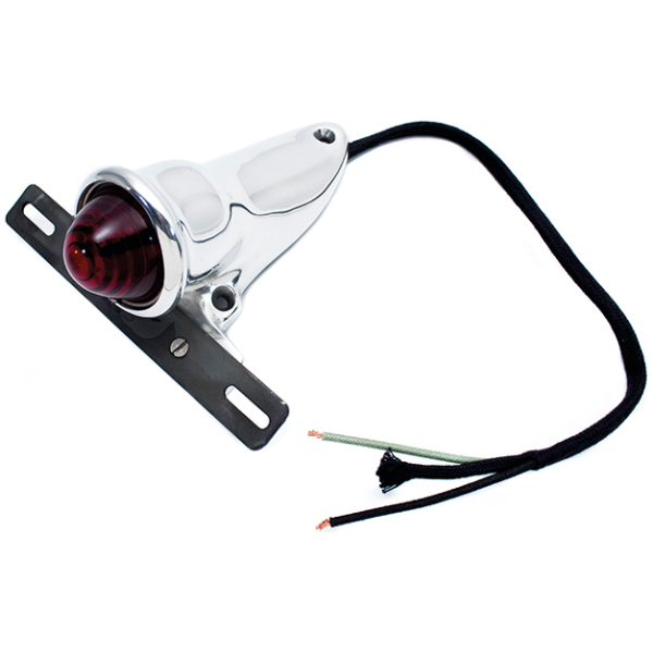CROCKER STYLE TAIL LAMP Polished Crocker style taillight