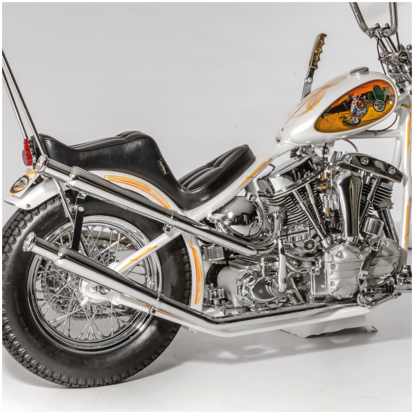 V-TWIN UPSWEEP EXHAUST HEADERS Chr Upsweep headers BT66-69 rigid