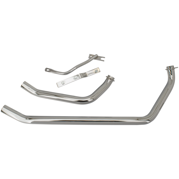 V-TWIN UPSWEEP EXHAUST HEADERS Chr Upsweep exhaust header BT70-84 swing