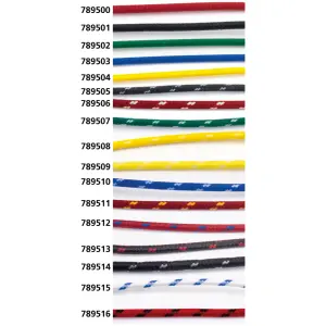 OLD SCHOOL ELECTRICAL WIRE, & LOOM Cloth covered wire pure red 25ft