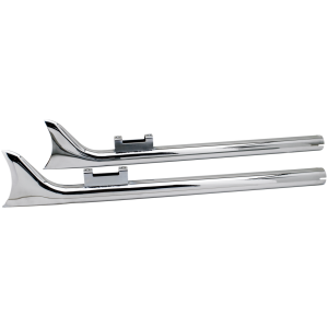 WYATT-GATLING FISHTAIL DRAG MUFFLERS W.Gatling 33" straight fishtail set