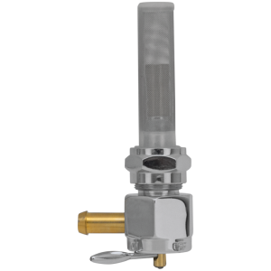 SIFTON FUEL VALVES Sifton Chr hex petcock rear facing