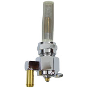SIFTON FUEL VALVES Sifton Chr hex petcock down facing