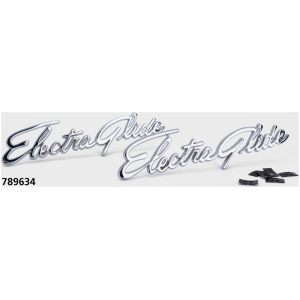 REPLICA FENDER EMBLEMS Electra Glide front fender emblems