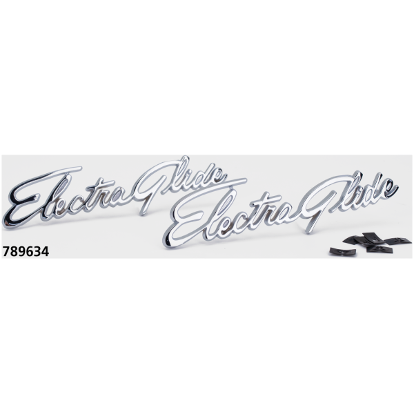 REPLICA FENDER EMBLEMS Electra Glide front fender emblems