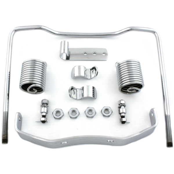 BUDDY SEAT MOUNT KITS FOR VINTAGE MODELS Auxiliary Seat Spring Kit Chrome FL41-57