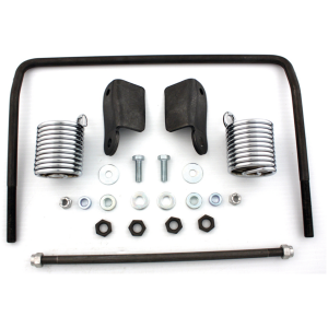 BUDDY SEAT MOUNT KITS FOR VINTAGE MODELS Auxiliary Seat Spring Kit Chrome FL58-64