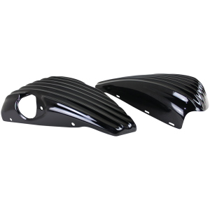 RIBBED FRAME COVERS FOR SPORTSTER Finned oiltank & battery covers XL03-13