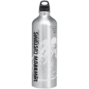 LOWBROW CUSTOMS FUEL RESERVE BOTTLES AND CARRIERS Lowbrow Fuel Reserve Bottle