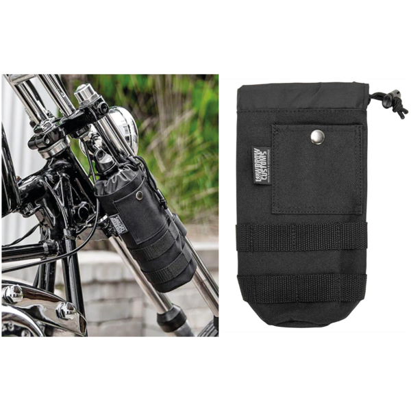 LOWBROW CUSTOMS FUEL RESERVE BOTTLES AND CARRIERS Lowbrow Fuel Reserve Bottle Carrier 2.0