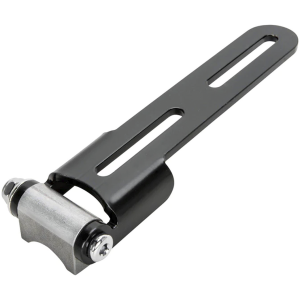 LOWBROW CUSTOMS FRONT HINGED UNIVERSAL SOLO SEAT MOUNTS Weld-On Solo Seat Hinge Black