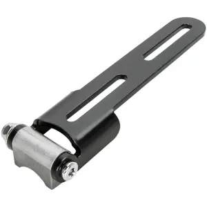 LOWBROW CUSTOMS FRONT HINGED UNIVERSAL SOLO SEAT MOUNTS Weld-On Solo Seat Hinge Black