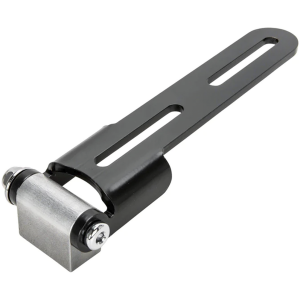 LOWBROW CUSTOMS FRONT HINGED UNIVERSAL SOLO SEAT MOUNTS Bolt-On Solo Seat Hinge Black