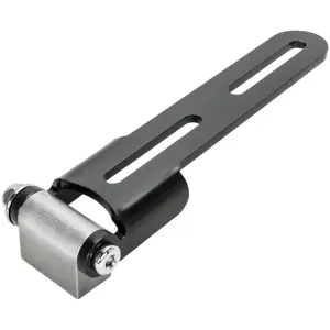 LOWBROW CUSTOMS FRONT HINGED UNIVERSAL SOLO SEAT MOUNTS Bolt-On Solo Seat Hinge Black