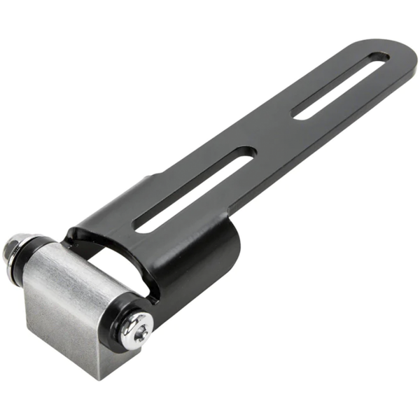 LOWBROW CUSTOMS FRONT HINGED UNIVERSAL SOLO SEAT MOUNTS Bolt-On Solo Seat Hinge Black