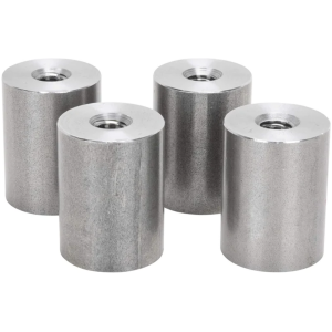 LOWBROW CUSTOMS THREADED WELD BUNGS 1" Bungs 1/4-20" Thread 4Pck