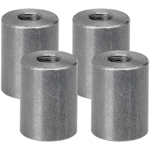 LOWBROW CUSTOMS THREADED WELD BUNGS 1" Bungs 5/16-18" Thread 4Pck