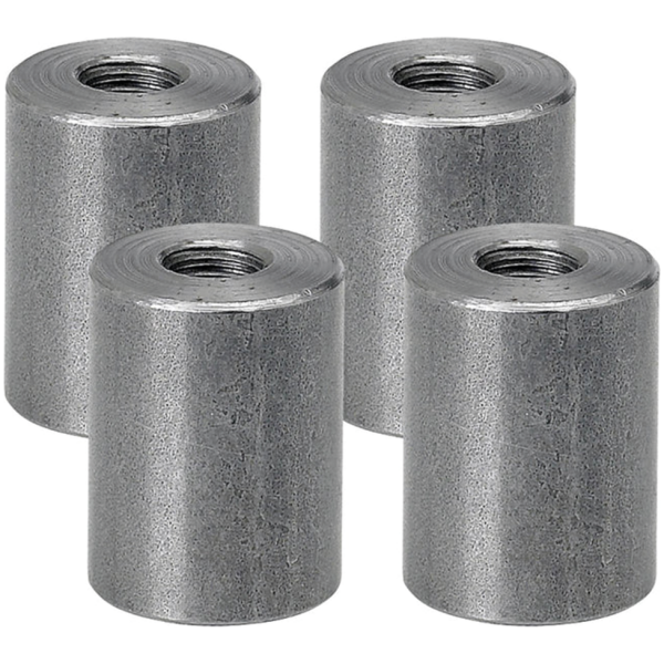 LOWBROW CUSTOMS THREADED WELD BUNGS 1" Bungs 5/16-18" Thread 4Pck