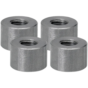 LOWBROW CUSTOMS THREADED WELD BUNGS 1/2" Bungs 3/8-16" Thread 4Pck