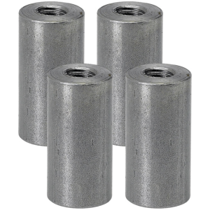 LOWBROW CUSTOMS THREADED WELD BUNGS 1-1/2" Bungs 3/8-16" Thread 4Pck