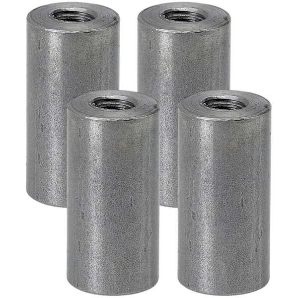 LOWBROW CUSTOMS THREADED WELD BUNGS 1-1/2" Bungs 3/8-16" Thread 4Pck