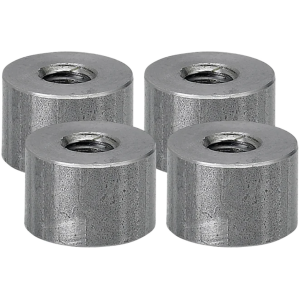LOWBROW CUSTOMS THREADED WELD BUNGS 1-1/2" Bungs 5/16-18" Thread 4Pck