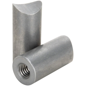 LOWBROW CUSTOMS THREADED WELD BUNGS 1-1/2" Coped Bungs 3/8-16" Thread 2Pck