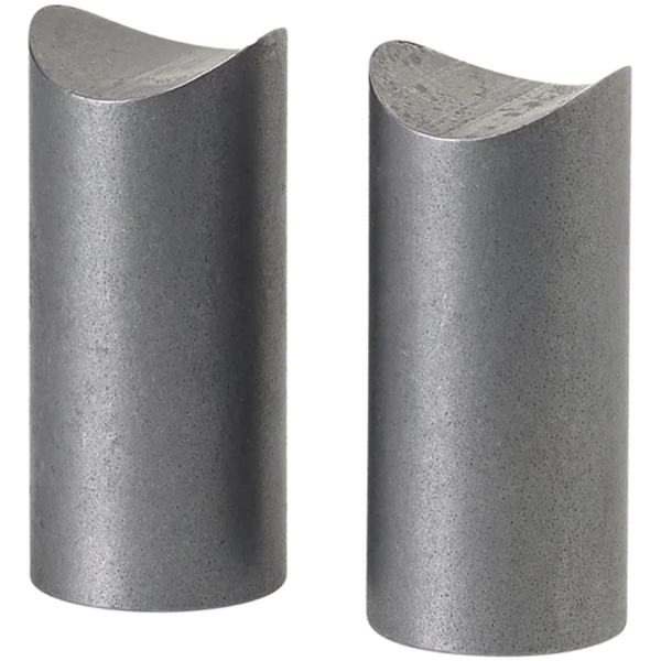 LOWBROW CUSTOMS THREADED WELD BUNGS 1-1/2" Coped Bungs 5/16-18" Thread 2Pck