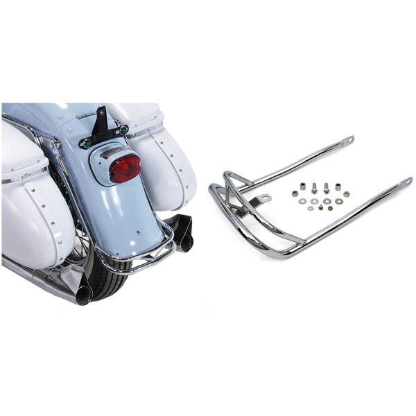 REAR FENDER TRIM RAIL FOR SOFTAIL Rear Fender Trim Rail Chrome FLST00-17