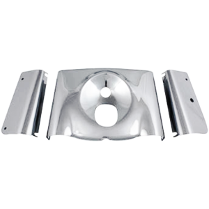 FORK TINS FOR SOFTAIL Fork Cover Kit Smooth Chrome FLST86-17