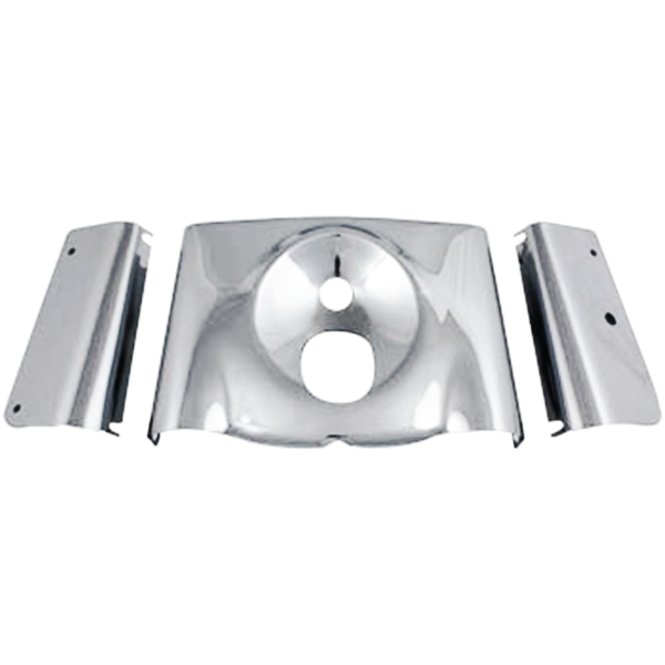 FORK TINS FOR SOFTAIL Fork Cover Kit Smooth Chrome FLST86-17
