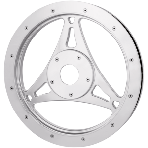 RICK'S HIGH-END BILLET ALUMINUM FINAL DRIVE PULLEYS Pulley design MIKE CUT-OUT 72Tx1.375"