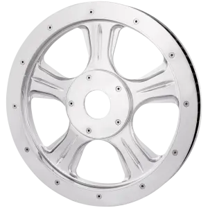 RICK'S HIGH-END BILLET ALUMINUM FINAL DRIVE PULLEYS Pulley design GIMMI-5 66Tx1"