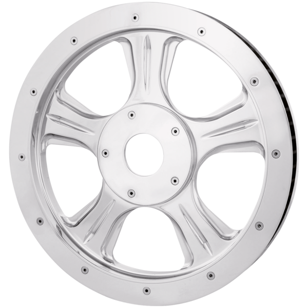 RICK'S HIGH-END BILLET ALUMINUM FINAL DRIVE PULLEYS Pulley design GIMMI-5 72Tx1"