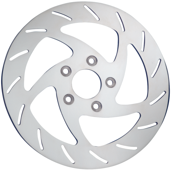 RICK'S STAINLESS STEEL DISC BRAKE ROTORS Rick's Brake Rotor 5-spoke Bob right 10"