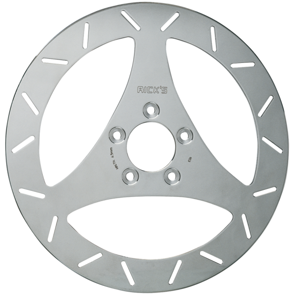 RICK'S STAINLESS STEEL DISC BRAKE ROTORS Rick's Brake Rotor 3-spoke Mike 10"