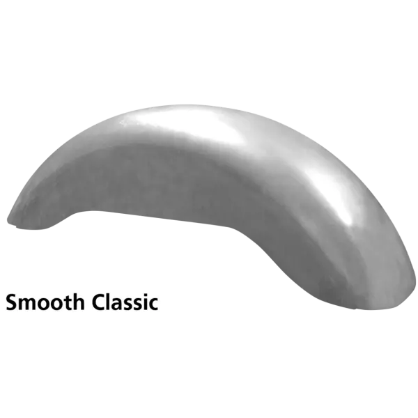 ZODIAC'S CUSTOM REAR FENDERS BY CRUISESPEED 9.00" St smooth classic R. fend