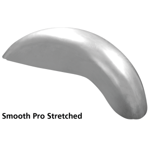 ZODIAC'S CUSTOM REAR FENDERS BY CRUISESPEED 11.00" St smooth pro stretch R. fend
